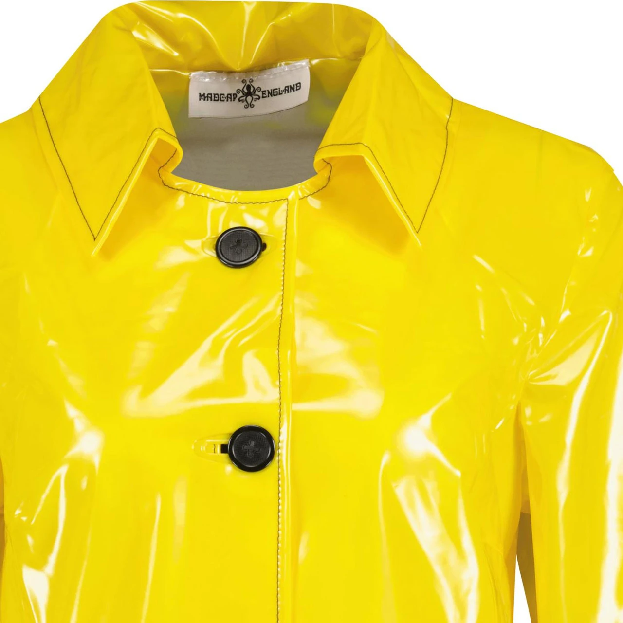 Jackie MADCAP Made In England Retro 60s Raincoat Y - Image 11