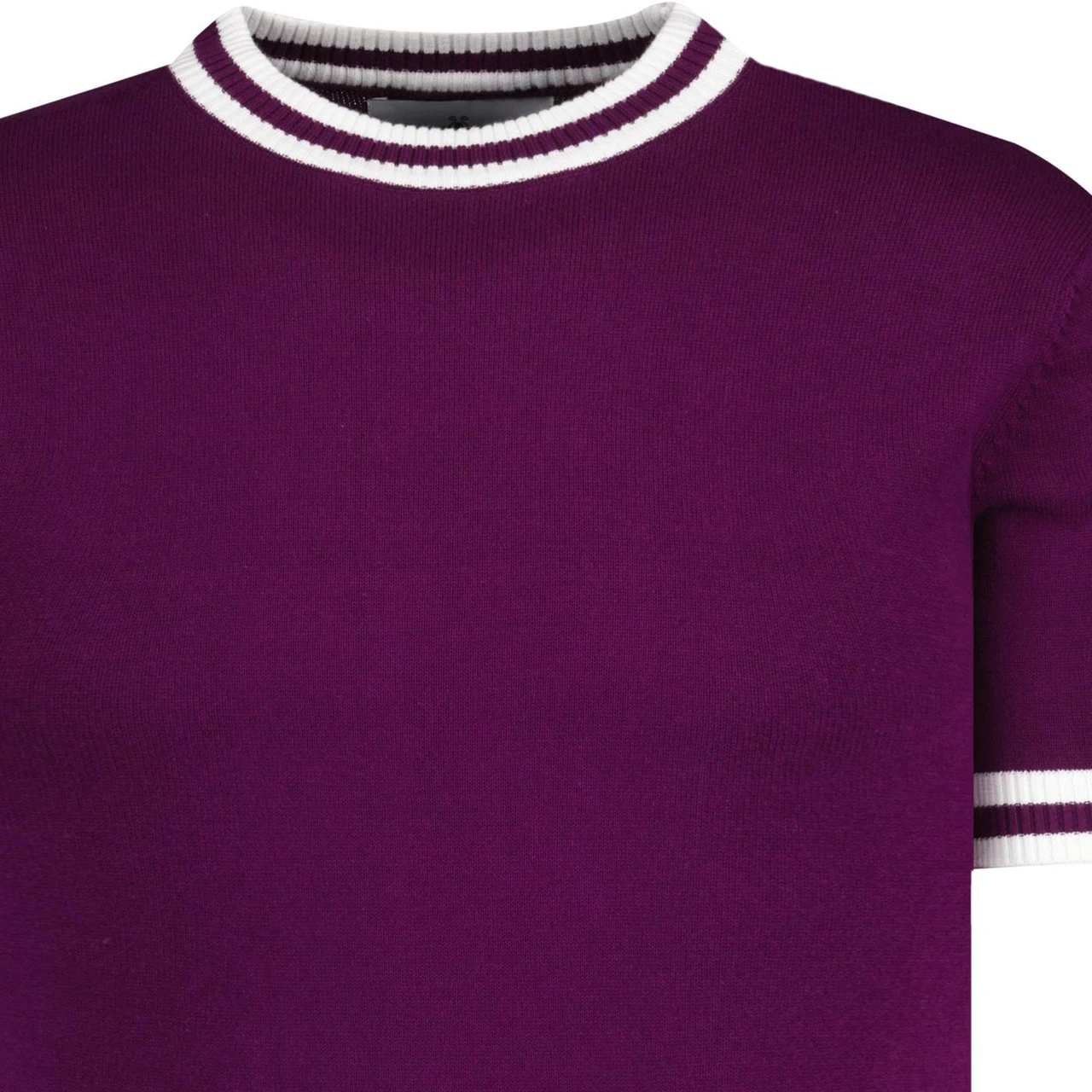 Moon Mod Tipped Knit Tee Purple - Image 10